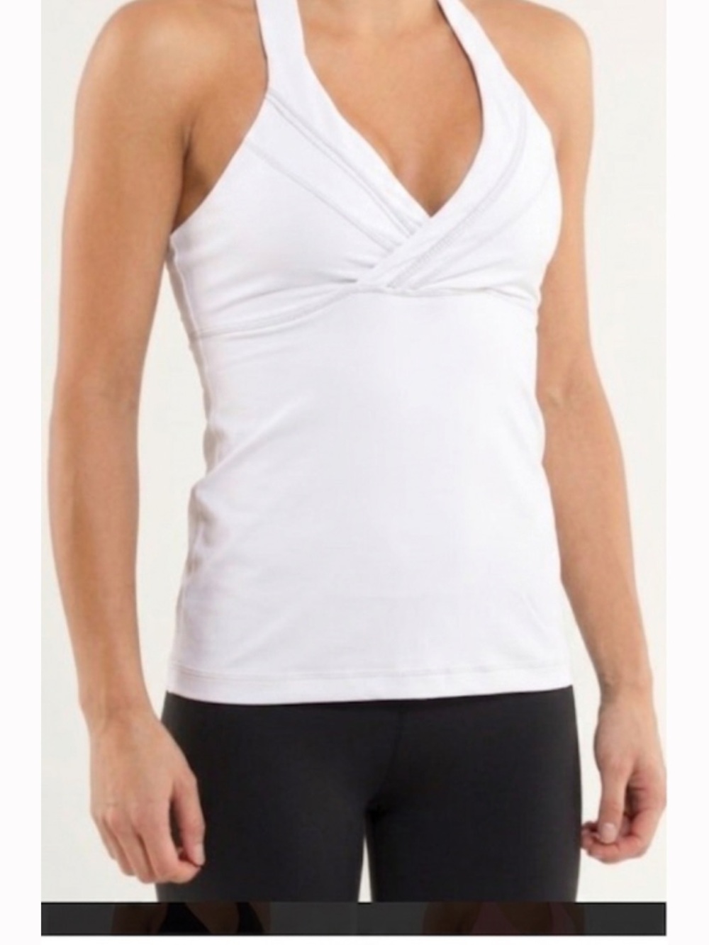 lululemon athletica Deep Breath Tank - White
